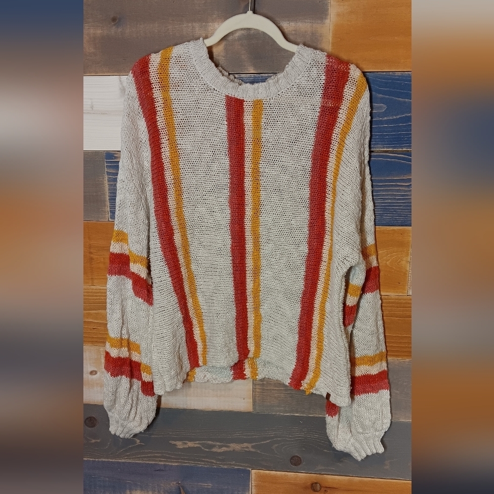 Rip Curl Sweater L Cream Bohemian